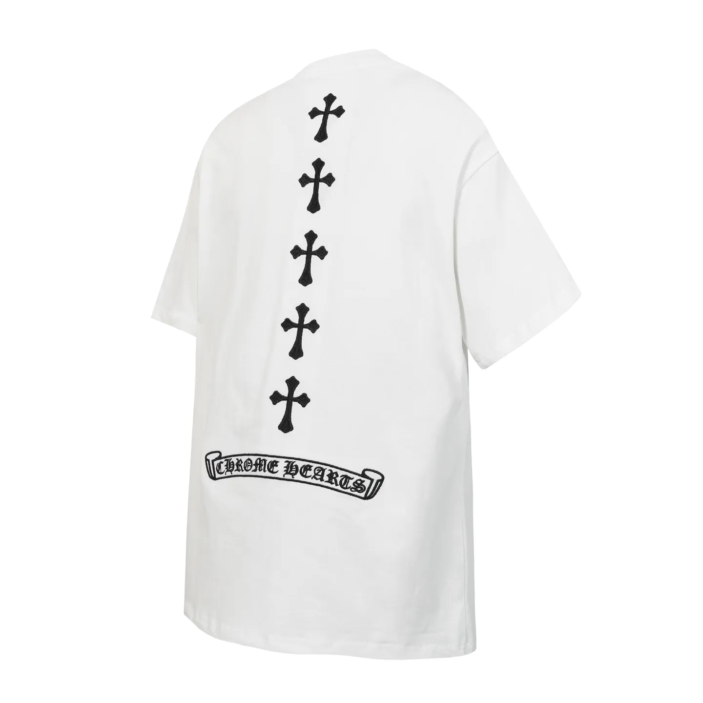 #2268 90 Chrome Hearts/ ✝️ T Quality Colour：Black White Size: S M L XL